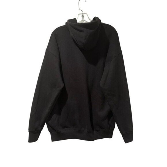 Pittsburgh Steelers Large Embroidered Logo Hoodie Sweatshirt Football NFL Black - Picture 2 of 5